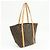 Louis Vuitton Monogram Sac Shopping Canvas Shoulder Bag Brown M51108 - vista 4