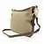 Borsa a tracolla e a spalla in pelle Jacquard con logo PRADA Marrone - vista 3