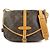 Louis Vuitton Monogram Saumur 30 Canvas Shoulder Bag Brown M42256