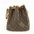 Borsa a tracolla Louis Vuitton Monogram Petit Noe Brown M42226 - vista 2