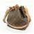 Borsa a tracolla Louis Vuitton Monogram Petit Noe Brown M42226 - vista 3