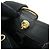 Salvatore Ferragamo Ferragamo Vara Canvas Leder Tiered Handtasche Pouch Schwarz - Ansicht 15