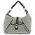 Céline Borsa a tracolla CELINE Macadam Canvas Leather Grey Black Silver
