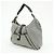 Céline Borsa a tracolla CELINE Macadam Canvas Leather Grey Black Silver - vista 3