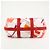 Hermès HERMES Cabas Drapeaux Au Vent Bolso de Playa de Algodón Tote Bag Rosa Rojo Blanco - vista 5