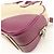 Borsa Bowling PRADA in tela e pelle con logo triangolare Natural Purple - vista 12