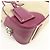Borsa Bowling PRADA in tela e pelle con logo triangolare Natural Purple - vista 13
