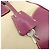 Borsa Bowling PRADA in tela e pelle con logo triangolare Natural Purple - vista 16