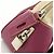 Borsa Bowling PRADA in tela e pelle con logo triangolare Natural Purple - vista 18