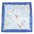 Hermès Foulard HERMES 100% Seta AU COEUR DES BOIS Blu - vista 2