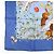 Hermès Foulard HERMES 100% Seta AU COEUR DES BOIS Blu - vista 5