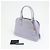 Borsa 2Way PRADA Triangle Logo Promenado in pelle Saffiano Purple BN2567 - vista 24