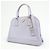 Borsa 2Way PRADA Triangle Logo Promenado in pelle Saffiano Purple BN2567 - vista 3