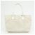 FENDI Shopper aus Leder und Canvas Zebra-Muster Beige Weiß 8BH115 - Ansicht 2