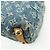 Louis Vuitton Monogram Denim Baggy PM Borsa 2Way Borsa a Tracolla M95049 - vista 13