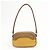 Borsa a spalla e borsa a mano in pelle PRADA Logo Sport Giallo Marrone - vista 2