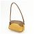 Borsa a spalla e borsa a mano in pelle PRADA Logo Sport Giallo Marrone - vista 3