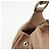 Borsa a spalla e borsa a mano in pelle con logo PRADA Beige - vista 17