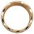Anello CHANEL COCO Crush Medium #47 K18 750YG Oro Giallo US4.5 J10571 - vista 3