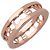 Bulgari BVLGARI B-Zero1 Anello a Spirale Logo K18 750PG Oro Rosa #52 US6 EU52