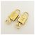 Louis Vuitton Lot de 10 Cadenas et Clés en Métal Gold - vue 11