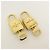 Louis Vuitton Lot de 10 Cadenas et Clés en Métal Gold - vue 4
