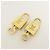 Louis Vuitton Lot de 10 Cadenas et Clés en Métal Gold - vue 7