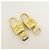 Louis Vuitton Lot de 10 Cadenas et Clés en Métal Gold - vue 8