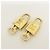 Louis Vuitton Lot de 10 Cadenas et Clés en Métal Gold - vue 9