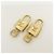 Louis Vuitton Lot de 10 Cadenas et Clés en Métal Or - vue 3