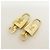 Louis Vuitton Lot de 10 Cadenas et Clés en Métal Or - vue 5
