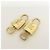 Louis Vuitton Lot de 10 Cadenas et Clés en Métal Or - vue 7