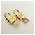 Louis Vuitton Lot de 10 Cadenas et Clés en Métal Or - vue 8