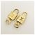 Louis Vuitton Lot de 10 Cadenas et Clés en Métal Or - vue 9