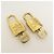 Louis Vuitton Lot de 10 Cadenas et Clés en Métal Or - vue 6