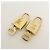 Louis Vuitton Lot de 10 Cadenas et Clés en Métal Gold - vue 11