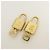 Louis Vuitton Lot de 10 Cadenas et Clés en Métal Gold - vue 3