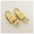 Louis Vuitton Lot de 10 Cadenas et Clés en Métal Gold - vue 4