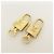 Louis Vuitton Lot de 10 Cadenas et Clés en Métal Gold - vue 5