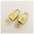 Louis Vuitton Lot de 10 Cadenas et Clés en Métal Gold - vue 7