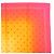 GUCCI CELINE Macadam Set aus 2 Schals 100% Seide Polyester Rosa Orange - Ansicht 5