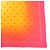 GUCCI CELINE Macadam Set aus 2 Schals 100% Seide Polyester Rosa Orange - Ansicht 7
