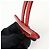 PRADA Triangle Logo Saffiano Leather Loop Tie Red - Ansicht 9