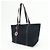 FENDI Borsa Tote e Borsa a Spalla in Tela Zucchino e Pelle Nera 8BH215 - vista 3
