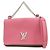 Louis Vuitton LOCKME 2 BB Borsa a mano 2 vie in pelle Rose Khaki M54103