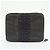 Hermès HERMES Portafoglio Herline PM Nylon Canvas Pelle Cerniera Grigio Nero - vista 2