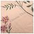 Sciarpa Christian Dior 100% Cashmere Uccelli Fiori Rosa Verde Blu Rosso - vista 10
