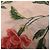 Sciarpa Christian Dior 100% Cashmere Uccelli Fiori Rosa Verde Blu Rosso - vista 12