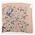 Sciarpa Christian Dior 100% Cashmere Uccelli Fiori Rosa Verde Blu Rosso - vista 7