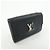 Louis Vuitton Logo Portefeuille Lock Mini Compact Wallet Noir M63921 - vista 4